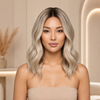 T9/613 Real Human Hair Blonde Lace Front Wigs Ready to Wear Glueless Wigs