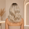 T9/613 Real Human Hair Blonde Lace Front Wigs Ready to Wear Glueless Wigs