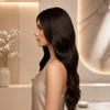 #3 Brown Color Ready to Wear Gluless Wigs Bleached-knots and Pre-plucked Hairline