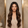 Ombre Brown wig Ready to Wear Glueless Wigs
