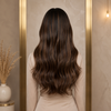 Ombre Brown wig Ready to Wear Glueless Wigs