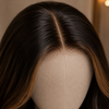 Ombre Brown wig Ready to Wear Glueless Wigs