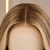 Ombre Blonde Luxury Human Hair Gluless Lace Front Wigs