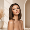 Brown Color Ready to Wear Glueless Wigs