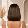 Brown Color Ready to Wear Glueless Wigs