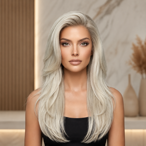 Ash Blonde Ready to Wear Glueless Wigs
