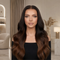18 Inch Glueless Lace Front Wigs 100% Virgin hair