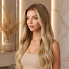 20 Inch Wavy 150% Density Ombre Color Lace Front Wigs