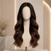 Wavy 20Inch Brazilian Virgin Hair Glueless Wigs