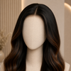 Wavy 20Inch Brazilian Virgin Hair Glueless Wigs