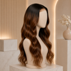 20 inch 180% Brazilian Virgin Hair Lace Front Wig