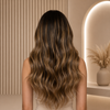 Wavy Glueless Lace Front Wigs Human Hair