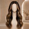 Wavy Glueless Lace Front Wigs Human Hair