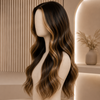 Wavy Glueless Lace Front Wigs Human Hair