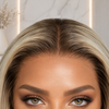 Rooted Blonde Balayage Gluless Wigs Pre-plucked