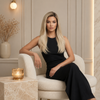 Rooted Blonde Balayage Gluless Wigs Pre-plucked