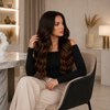 18 Inch Glueless Lace Front Wigs 100% Virgin hair