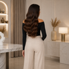 18 Inch Glueless Lace Front Wigs 100% Virgin hair
