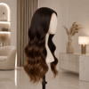 18 Inch Glueless Lace Front Wigs 100% Virgin hair