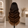 18 Inch Glueless Lace Front Wigs 100% Virgin hair