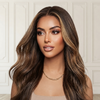 Ombre Color 16 Inch 150% Density Wavy Lace Front Wigs