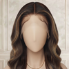 Ombre Color 16 Inch 150% Density Wavy Lace Front Wigs