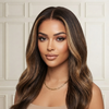 Ombre Color 16 Inch 150% Density Wavy Lace Front Wigs