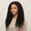Deep Wave Natural Color Indain virgin Hair Wigs