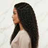 Deep Wave Natural Color Indain virgin Hair Wigs