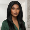 16 Inch Glueless Lace Front Wigs Human Hair