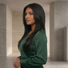 16 Inch Glueless Lace Front Wigs Human Hair