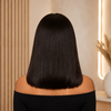 Pelucas frontales de encaje sin pegamento con línea de cabello natural pre-arrancada