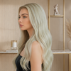 Blonde Balayage Glueless Wigs Brazilian virgin Hair