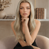 Blonde Balayage Glueless Wigs Brazilian virgin Hair