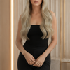 Blonde Balayage Glueless Wigs Brazilian virgin Hair