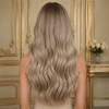 Blonde Balayage Glueless Wigs Brazilian virgin Hair