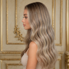 Blonde Balayage Glueless Wigs Brazilian virgin Hair