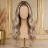 Blonde Balayage Glueless Wigs Brazilian virgin Hair