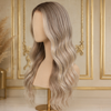 Blonde Balayage Glueless Wigs Brazilian virgin Hair