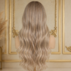 Blonde Balayage Glueless Wigs Brazilian virgin Hair