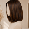 Brown Color Ready to Wear Glueless Wigs